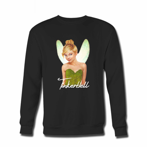 Your Disney Tinkerbell Real Face Crewneck Sweatshirt just got an update. This super comfortable and lighter weight crewneck will become your favorite go-to sweatshirt. The cozy spandex cuffs and waistband make this pill-resistant sweatshirt a fan favorite.And your group will look and feel their best in this premium ringspun cotton crew.