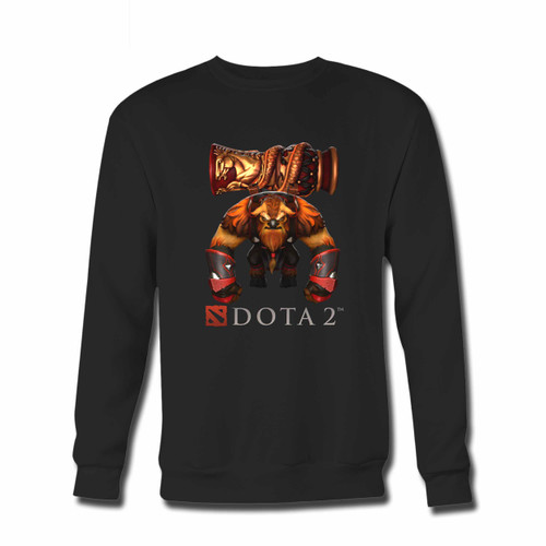 Your Dota 2 Logo Earthshaker Heroes Crewneck Sweatshirt just got an update. This super comfortable and lighter weight crewneck will become your favorite go-to sweatshirt. The cozy spandex cuffs and waistband make this pill-resistant sweatshirt a fan favorite.And your group will look and feel their best in this premium ringspun cotton crew.