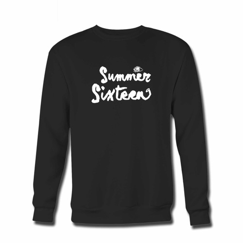 Your Drake Summer Sixteen Title Crewneck Sweatshirt just got an update. This super comfortable and lighter weight crewneck will become your favorite go-to sweatshirt. The cozy spandex cuffs and waistband make this pill-resistant sweatshirt a fan favorite.And your group will look and feel their best in this premium ringspun cotton crew.
