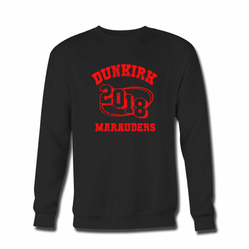 Your Dunkirk Marauders Academy Crewneck Sweatshirt just got an update. This super comfortable and lighter weight crewneck will become your favorite go-to sweatshirt. The cozy spandex cuffs and waistband make this pill-resistant sweatshirt a fan favorite.And your group will look and feel their best in this premium ringspun cotton crew.
