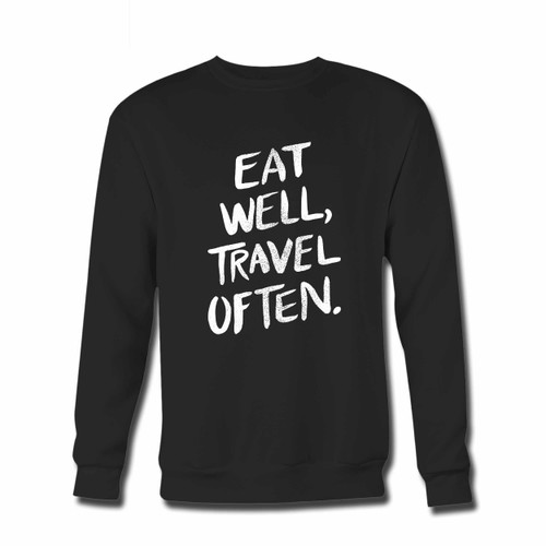 Your Enjoy Live Eat Well Crewneck Sweatshirt just got an update. This super comfortable and lighter weight crewneck will become your favorite go-to sweatshirt. The cozy spandex cuffs and waistband make this pill-resistant sweatshirt a fan favorite.And your group will look and feel their best in this premium ringspun cotton crew.