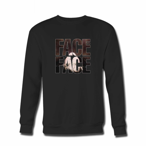 Your Face To Face Title Crewneck Sweatshirt just got an update. This super comfortable and lighter weight crewneck will become your favorite go-to sweatshirt. The cozy spandex cuffs and waistband make this pill-resistant sweatshirt a fan favorite.And your group will look and feel their best in this premium ringspun cotton crew.