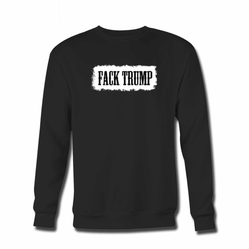 Your Fack Trump Anti Trump Resist Fucking Crewneck Sweatshirt just got an update. This super comfortable and lighter weight crewneck will become your favorite go-to sweatshirt. The cozy spandex cuffs and waistband make this pill-resistant sweatshirt a fan favorite.And your group will look and feel their best in this premium ringspun cotton crew.