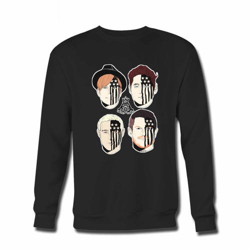 Your Fall Out Boy Irresistible Pop Art Personel Crewneck Sweatshirt just got an update. This super comfortable and lighter weight crewneck will become your favorite go-to sweatshirt. The cozy spandex cuffs and waistband make this pill-resistant sweatshirt a fan favorite.And your group will look and feel their best in this premium ringspun cotton crew.