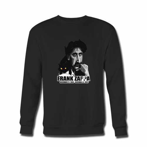 Your Frank Zappa December 21 Crewneck Sweatshirt just got an update. This super comfortable and lighter weight crewneck will become your favorite go-to sweatshirt. The cozy spandex cuffs and waistband make this pill-resistant sweatshirt a fan favorite.And your group will look and feel their best in this premium ringspun cotton crew.