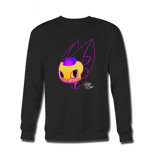 Your Galantis Gold Dust Cartoon Face Cute Crewneck Sweatshirt just got an update. This super comfortable and lighter weight crewneck will become your favorite go-to sweatshirt. The cozy spandex cuffs and waistband make this pill-resistant sweatshirt a fan favorite.And your group will look and feel their best in this premium ringspun cotton crew.