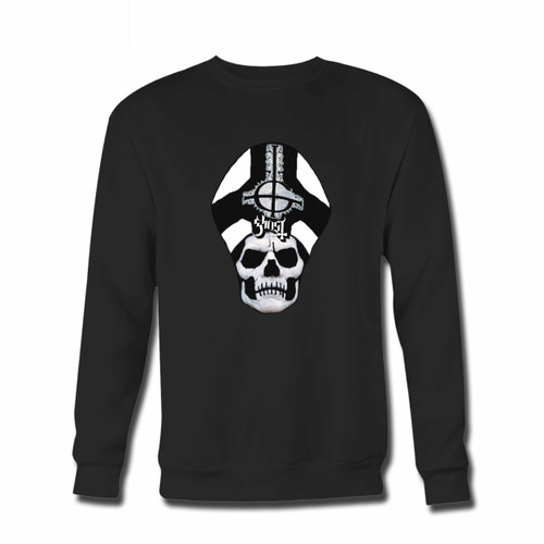 Your Ghost Jaws Grayscale Crewneck Sweatshirt just got an update. This super comfortable and lighter weight crewneck will become your favorite go-to sweatshirt. The cozy spandex cuffs and waistband make this pill-resistant sweatshirt a fan favorite.And your group will look and feel their best in this premium ringspun cotton crew.