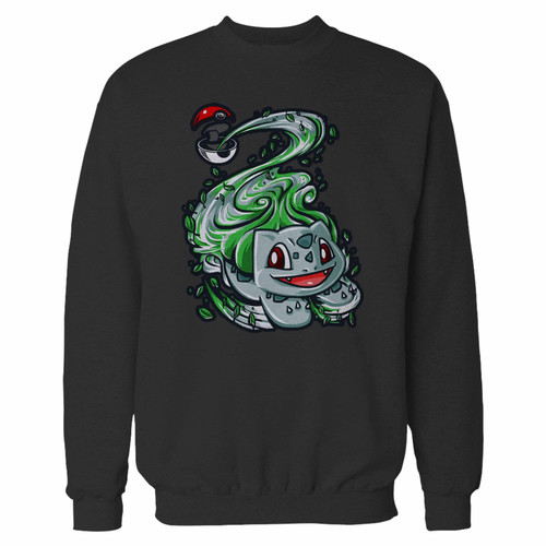 Your go bulbasaur crewneck sweatshirt just got an update. This super comfortable and lighter weight crewneck will become your favorite go-to sweatshirt. The cozy spandex cuffs and waistband make this pill-resistant sweatshirt a fan favorite.And your group will look and feel their best in this premium ringspun cotton crew.
