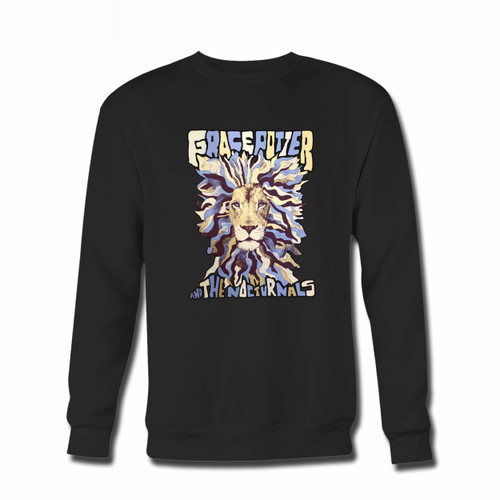 Your Grace Potter And The Nocturnals The Lion Fan Art Crewneck Sweatshirt just got an update. This super comfortable and lighter weight crewneck will become your favorite go-to sweatshirt. The cozy spandex cuffs and waistband make this pill-resistant sweatshirt a fan favorite.And your group will look and feel their best in this premium ringspun cotton crew.