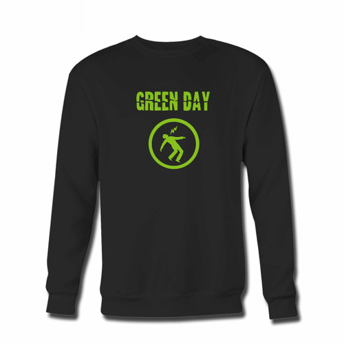 Your Green Day Logo Green Crewneck Sweatshirt just got an update. This super comfortable and lighter weight crewneck will become your favorite go-to sweatshirt. The cozy spandex cuffs and waistband make this pill-resistant sweatshirt a fan favorite.And your group will look and feel their best in this premium ringspun cotton crew.