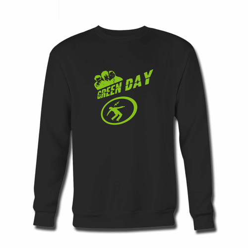 Your Green Day Logo Skew Crewneck Sweatshirt just got an update. This super comfortable and lighter weight crewneck will become your favorite go-to sweatshirt. The cozy spandex cuffs and waistband make this pill-resistant sweatshirt a fan favorite.And your group will look and feel their best in this premium ringspun cotton crew.