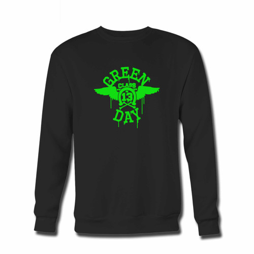 Your Green Day Neon Wings Class 13 Crewneck Sweatshirt just got an update. This super comfortable and lighter weight crewneck will become your favorite go-to sweatshirt. The cozy spandex cuffs and waistband make this pill-resistant sweatshirt a fan favorite.And your group will look and feel their best in this premium ringspun cotton crew.
