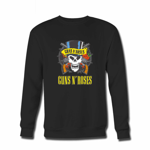 Your Guns And Roses Logo Cover Crewneck Sweatshirt just got an update. This super comfortable and lighter weight crewneck will become your favorite go-to sweatshirt. The cozy spandex cuffs and waistband make this pill-resistant sweatshirt a fan favorite.And your group will look and feel their best in this premium ringspun cotton crew.
