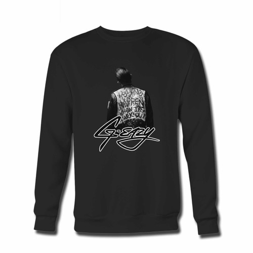 Your G Eazy When Its Dark Out Cover With Logo Crewneck Sweatshirt just got an update. This super comfortable and lighter weight crewneck will become your favorite go-to sweatshirt. The cozy spandex cuffs and waistband make this pill-resistant sweatshirt a fan favorite.And your group will look and feel their best in this premium ringspun cotton crew.
