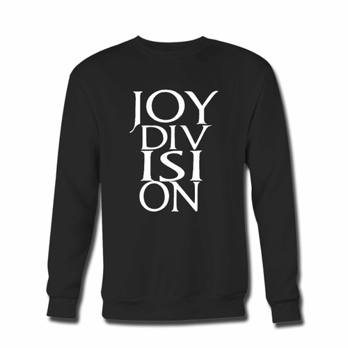 Your Joy Division Logo Larger Crewneck Sweatshirt just got an update. This super comfortable and lighter weight crewneck will become your favorite go-to sweatshirt. The cozy spandex cuffs and waistband make this pill-resistant sweatshirt a fan favorite.And your group will look and feel their best in this premium ringspun cotton crew.