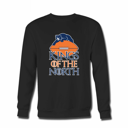 Your King Of The North 1946 Logo Crewneck Sweatshirt just got an update. This super comfortable and lighter weight crewneck will become your favorite go-to sweatshirt. The cozy spandex cuffs and waistband make this pill-resistant sweatshirt a fan favorite.And your group will look and feel their best in this premium ringspun cotton crew.