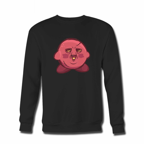 Your Kirby Zombie Time Crewneck Sweatshirt just got an update. This super comfortable and lighter weight crewneck will become your favorite go-to sweatshirt. The cozy spandex cuffs and waistband make this pill-resistant sweatshirt a fan favorite.And your group will look and feel their best in this premium ringspun cotton crew.