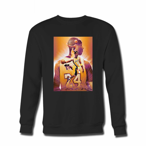 Your Kobe Bryant 8 Vs 24 Kobe Crewneck Sweatshirt just got an update. This super comfortable and lighter weight crewneck will become your favorite go-to sweatshirt. The cozy spandex cuffs and waistband make this pill-resistant sweatshirt a fan favorite.And your group will look and feel their best in this premium ringspun cotton crew.