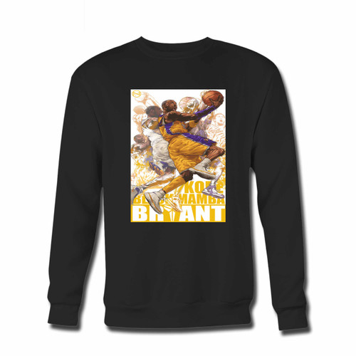 Your Kobe Bryant Black Mamba Fan Art Crewneck Sweatshirt just got an update. This super comfortable and lighter weight crewneck will become your favorite go-to sweatshirt. The cozy spandex cuffs and waistband make this pill-resistant sweatshirt a fan favorite.And your group will look and feel their best in this premium ringspun cotton crew.