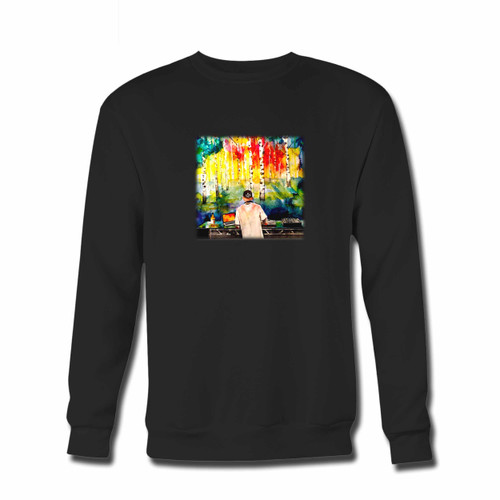 Your Kygo Art On Canvas Crewneck Sweatshirt just got an update. This super comfortable and lighter weight crewneck will become your favorite go-to sweatshirt. The cozy spandex cuffs and waistband make this pill-resistant sweatshirt a fan favorite.And your group will look and feel their best in this premium ringspun cotton crew.