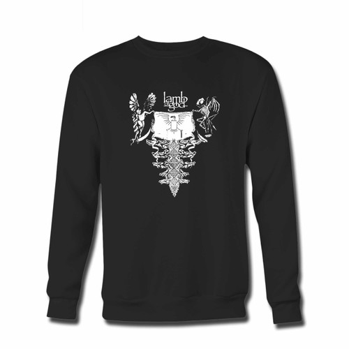 Your Lamb Of God Pure American Metal Devil Crewneck Sweatshirt just got an update. This super comfortable and lighter weight crewneck will become your favorite go-to sweatshirt. The cozy spandex cuffs and waistband make this pill-resistant sweatshirt a fan favorite.And your group will look and feel their best in this premium ringspun cotton crew.
