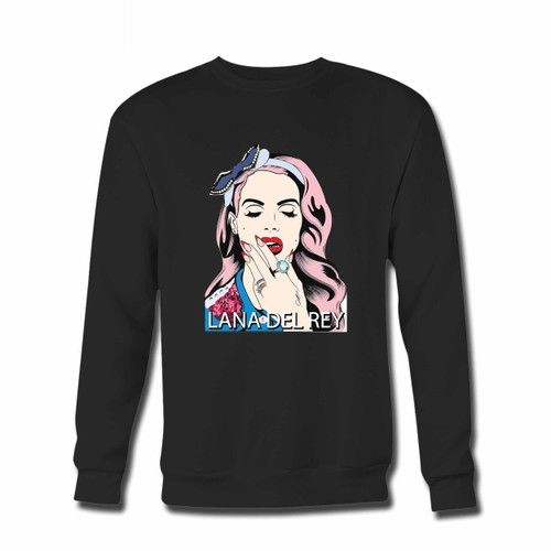 Your Lana Del Rey Cover Fan Art So Artsy Crewneck Sweatshirt just got an update. This super comfortable and lighter weight crewneck will become your favorite go-to sweatshirt. The cozy spandex cuffs and waistband make this pill-resistant sweatshirt a fan favorite.And your group will look and feel their best in this premium ringspun cotton crew.