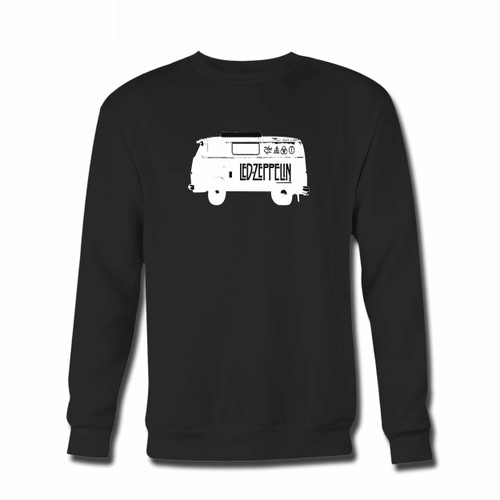 Your Led Zeppelin Bus Sketch Crewneck Sweatshirt just got an update. This super comfortable and lighter weight crewneck will become your favorite go-to sweatshirt. The cozy spandex cuffs and waistband make this pill-resistant sweatshirt a fan favorite.And your group will look and feel their best in this premium ringspun cotton crew.