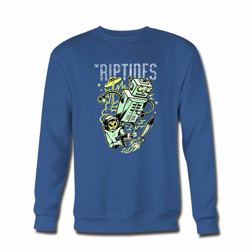 Your Lil Mosey The Riptides Crewneck Sweatshirt just got an update. This super comfortable and lighter weight crewneck will become your favorite go-to sweatshirt. The cozy spandex cuffs and waistband make this pill-resistant sweatshirt a fan favorite.And your group will look and feel their best in this premium ringspun cotton crew.