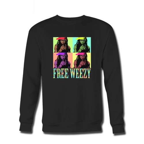 Your Lil Wayne Pop Art With Title Colorize Crewneck Sweatshirt just got an update. This super comfortable and lighter weight crewneck will become your favorite go-to sweatshirt. The cozy spandex cuffs and waistband make this pill-resistant sweatshirt a fan favorite.And your group will look and feel their best in this premium ringspun cotton crew.