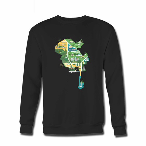Your Los Angeles Tour Map Crewneck Sweatshirt just got an update. This super comfortable and lighter weight crewneck will become your favorite go-to sweatshirt. The cozy spandex cuffs and waistband make this pill-resistant sweatshirt a fan favorite.And your group will look and feel their best in this premium ringspun cotton crew.