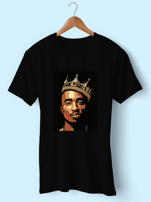 2pac Dark Art Men T Shirt
