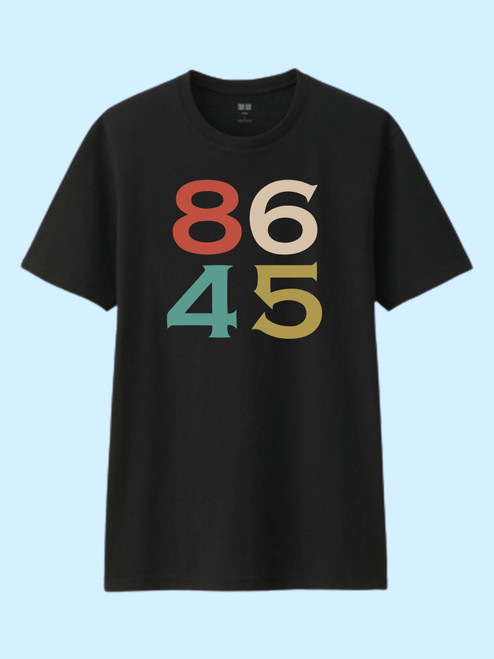 8645 Anti Trump Impech Trump Men T Shirt