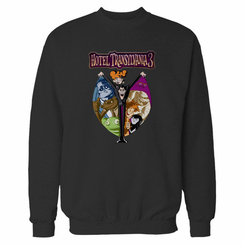 Your hotel transylvania 3 cartoon crewneck sweatshirt just got an update. This super comfortable and lighter weight crewneck will become your favorite go-to sweatshirt. The cozy spandex cuffs and waistband make this pill-resistant sweatshirt a fan favorite.And your group will look and feel their best in this premium ringspun cotton crew.