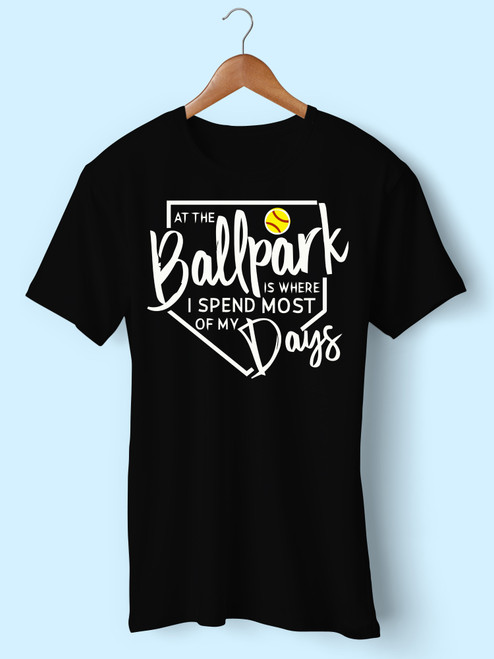 At The Ballpark Men T Shirt
