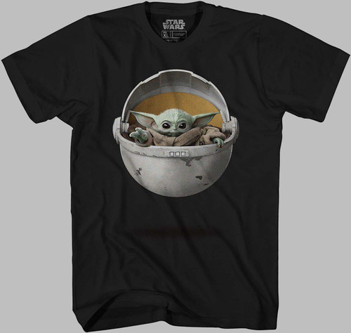 Baby Yoda Capsul Men T Shirt