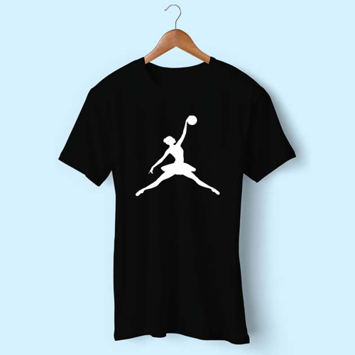 Ballet Jump Air Logo Men T Shirt