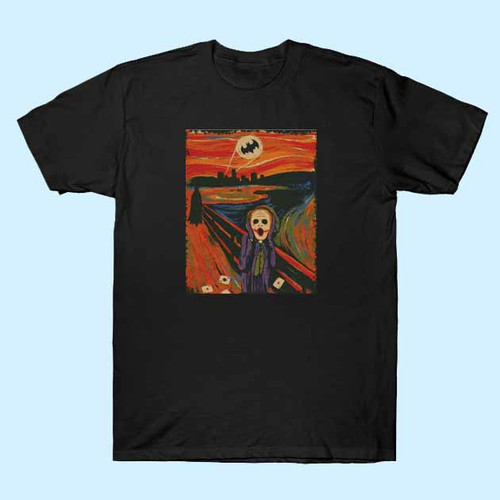 Batman Joker Scream Padrody Men T Shirt