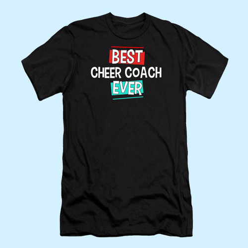Best Cheer Coach Ever Rectangles Men T Shirt