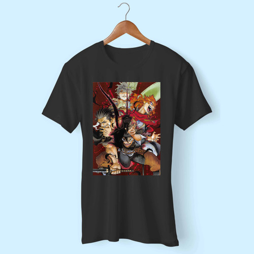 Black Clover Squad Asta Inspired Men T Shirt