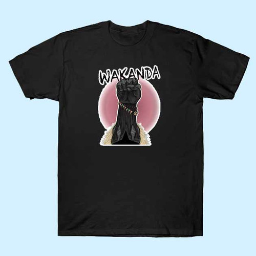 Black Panther Wakanda Inspired Men T Shirt