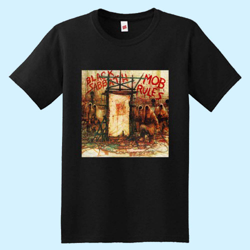 Black Sabbath Mob Rules 1981 Men T Shirt
