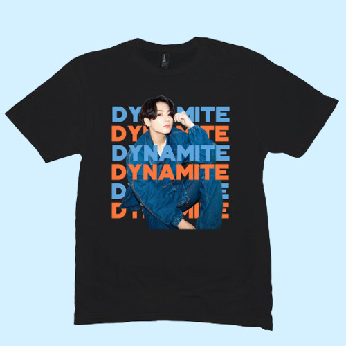 Bts Dynamite Jungkook Retro Men T Shirt