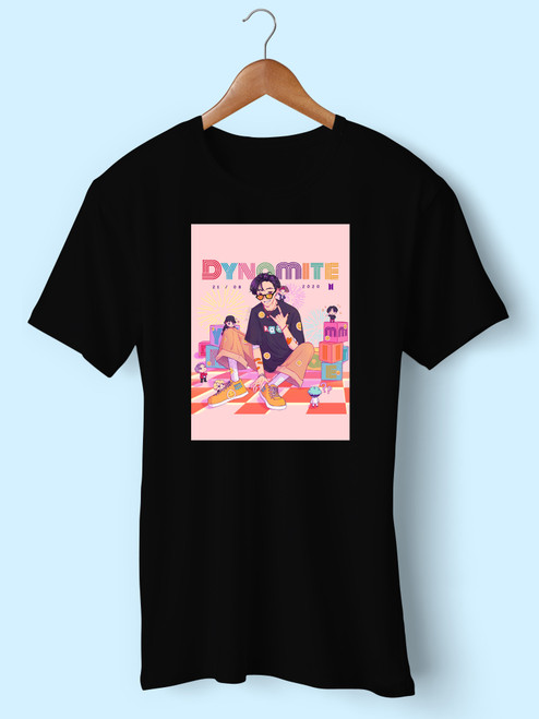 Bts Dynamite J Hope Cartoon Men T Shirt