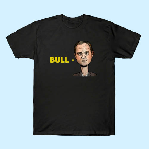 Bull Schiff Dedicated To Politician Adam Schiff Men T Shirt