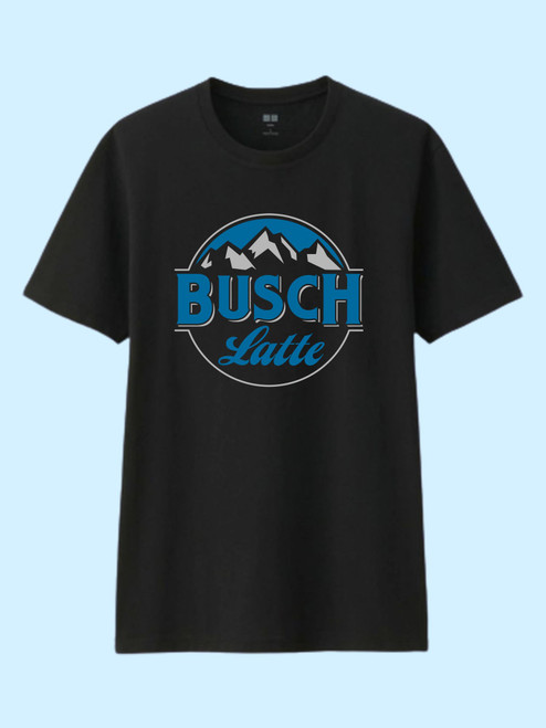 Busch Latte Logo Men T Shirt