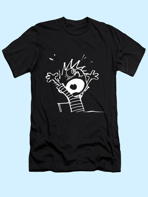 Calvin Surprised Men T Shirt