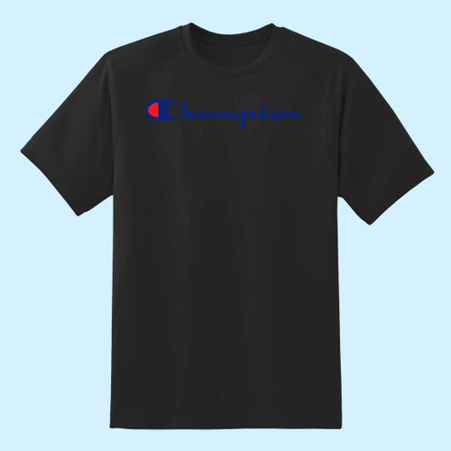 Champion Logo Men T Shirt