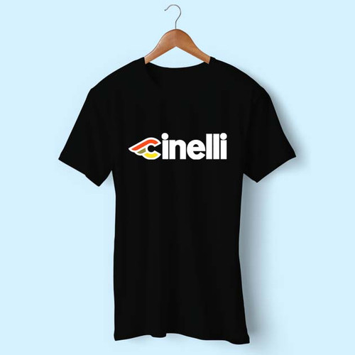 Cinelli Vintage Style Logo Men T Shirt