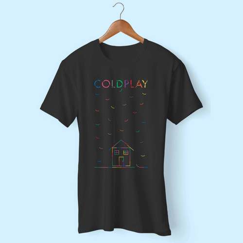 Coldplay Home Rainbow Inspired Men T Shirt