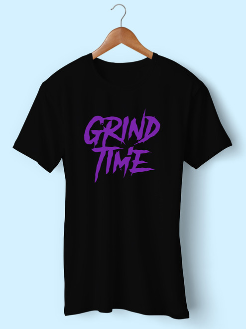 Court Purple Grind Time Men T Shirt